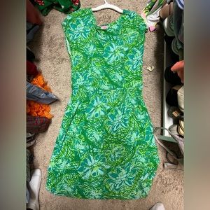 Lilly Pulitzer green dress